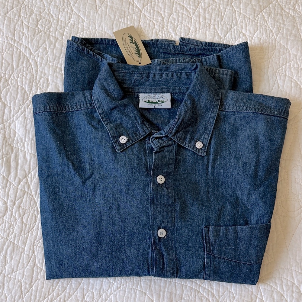 NWT Denim shirt